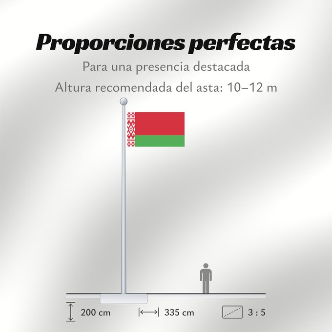 Proporciones de la bandera: Belarus	Biélorussie	Bielorrusia	Belaru	Bielorussia	Wit-Rusland	Bielorrússia	Państwowa flaga Republiki Białorusi	Belorusiya Respublikasının Dövlət	Дзяржаўны Сцяг Рэспублікі Беларусь	Афіцыйны сьцяг Рэспублікі Беларусь	Бѣлꙑ́ Роуси́ Димократі́ѩ ꙁна́мѧ	Hvideru