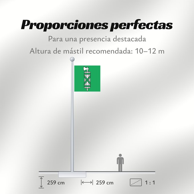 Proporciones de la bandera: Canton of Sankt Gallen	Canton of St. Gallen	Saint-Gall	San Galo o San Gall	St. Gallen 	St. Gallen	Canton of Sankt Gallen  Saint Gallen