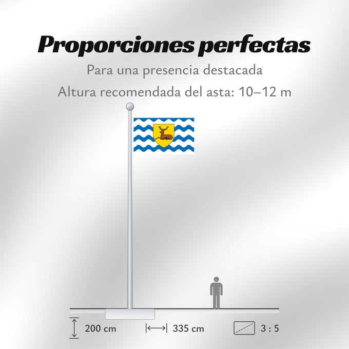 Proporciones de la bandera: County Flag of Hertfordshire	Hertfordshire	Hertfordshire flag