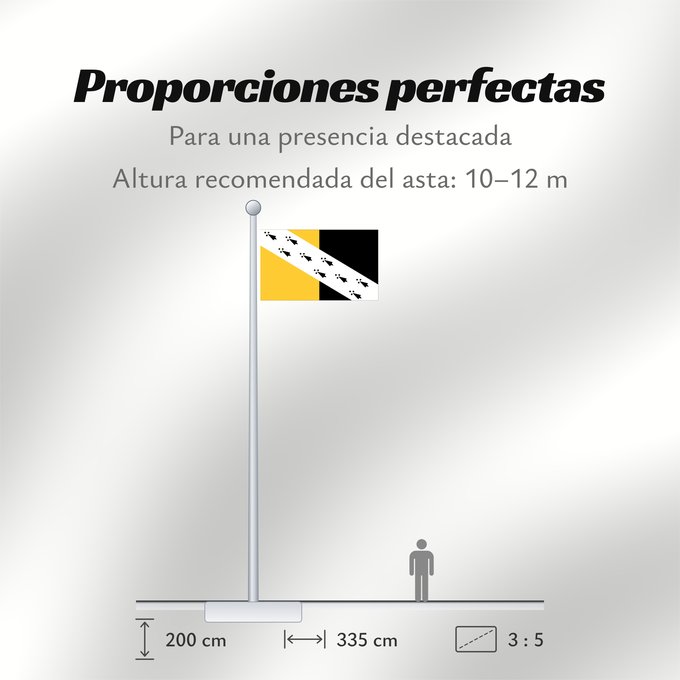 Proporciones de la bandera: Norfolk