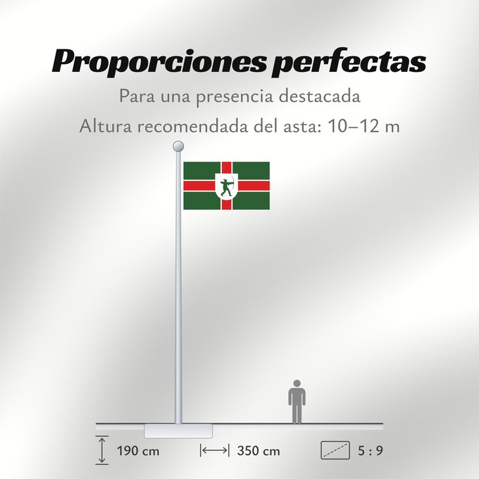 Proporciones de la bandera: County Flag of Nottinghamshire Nottinghamshire Snotingahāmscīre fana