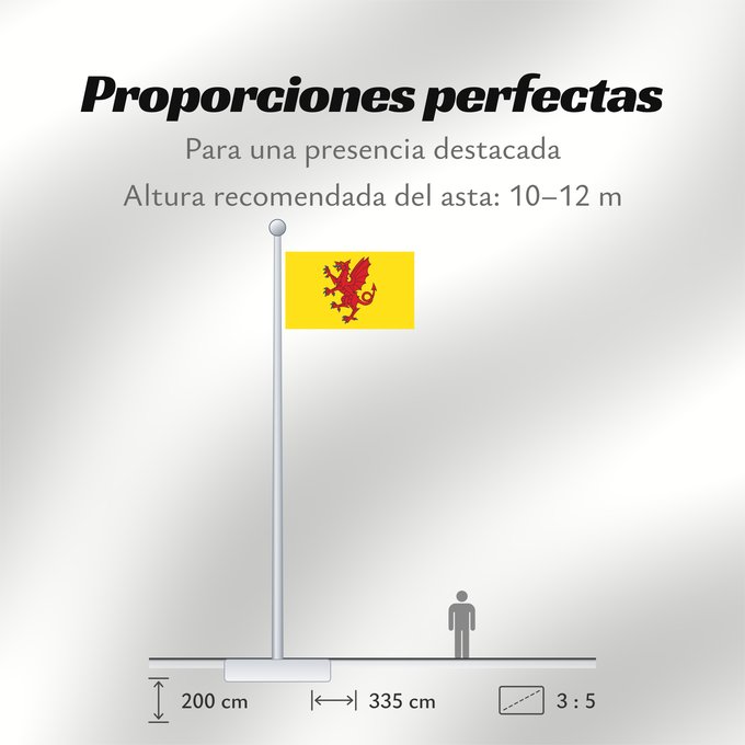 Proporciones de la bandera: Somerset