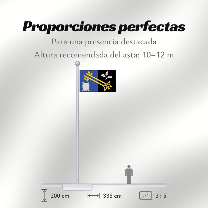 Proporciones de la bandera: County flag of Surrey	The County Flag of Surrey	Surrey
