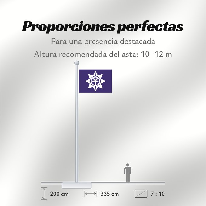 Proporciones de la bandera: Okayama