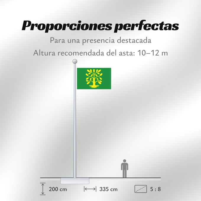 Proporciones de la bandera: Vest-Agder	comté de Vest-Agder	Vest-Agder Fylke