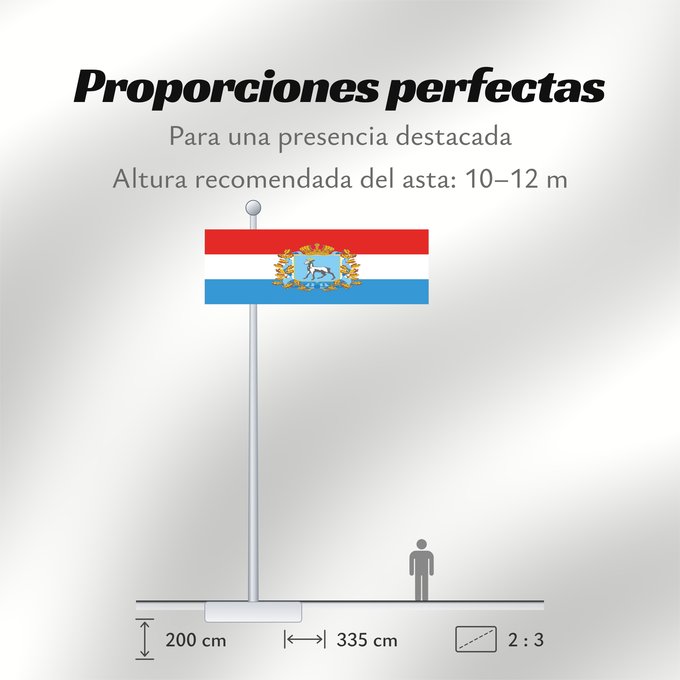 Proporciones de la bandera: Samara Oblast	oblast de Samara	Óblast de Samara	Oblast Samara