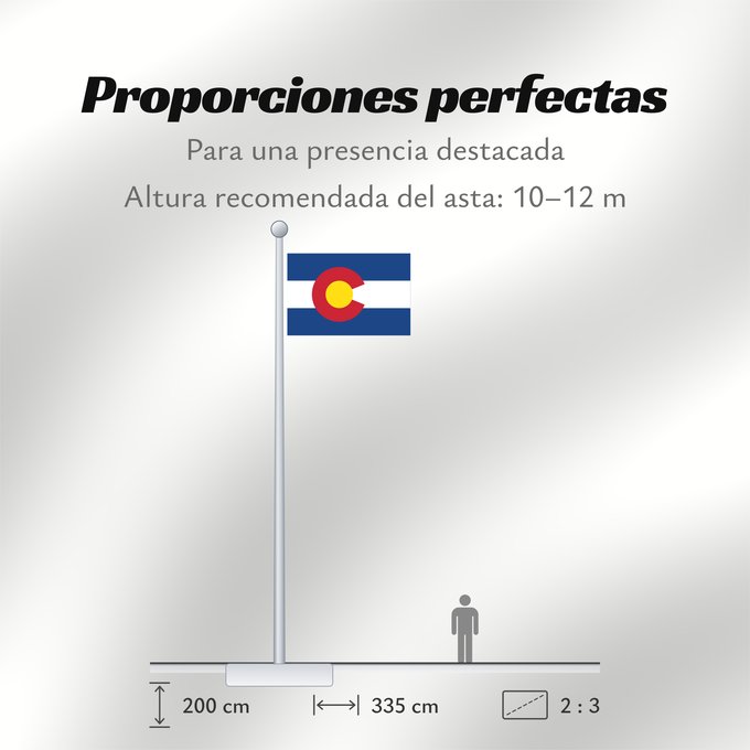 Proporciones de la bandera: Colorado	Colorado designed by Andrew Carlisle Carson	ᎧᎶᏩᏓ ᎦᏓᏘ	Ka hae Kololako	Colorati	Dibé nitsa hahoodzo bidah naatʼaʼí	Флаг Колорадо	Američke savezne države Kolorado