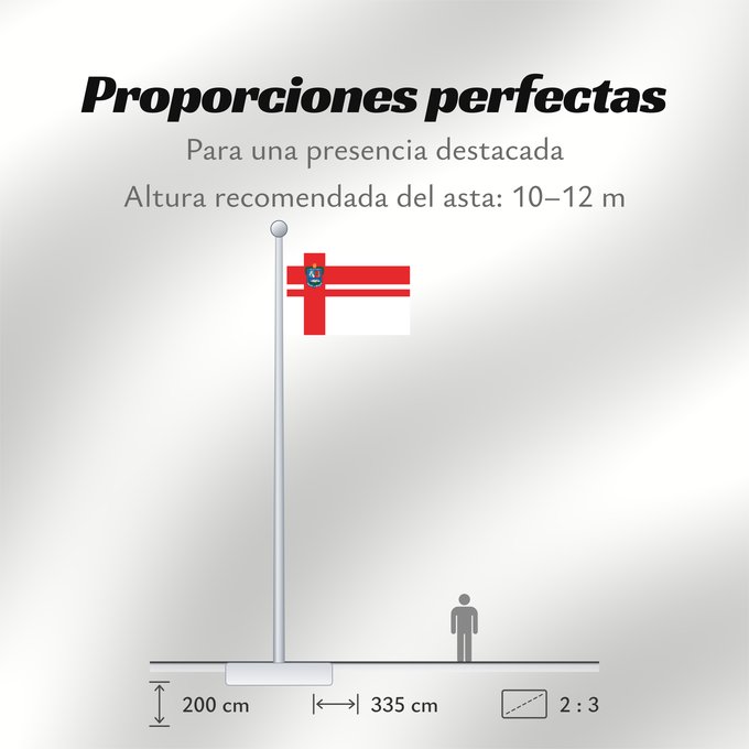 Proporciones de la bandera: Florida Department	Florida