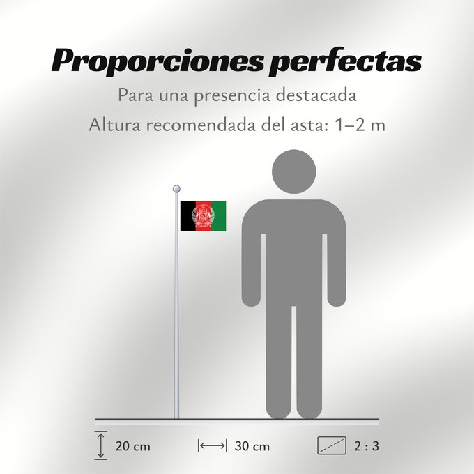 Proporciones de la bandera: Afghanistan  2013–2021	Islamic Republic of Afghanistan	République Islamique d Afghanistan	República Islámica de Afganistán	Islamischen Republik Afghanistan	Afghanistan	República Islâmica do Afeganistão	Afganistanu	علم أفغانستان	Afganistana	ئاڵای ئەفغانستا