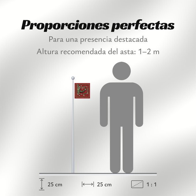 Proporciones de la bandera: Bedford