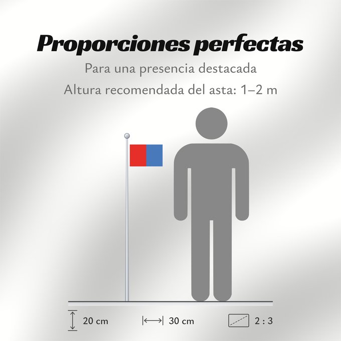 Proporciones de la bandera: Catania	Catane