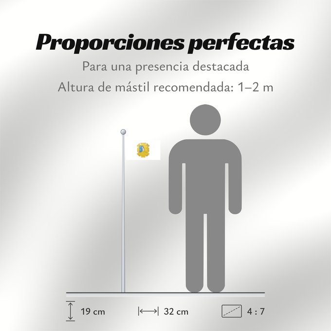Proporciones de la bandera: San Luis Potosi	San Luis Potosí
