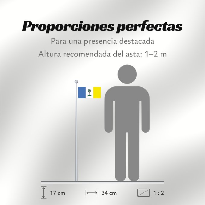 Proporciones de la bandera: Pulau Pinang