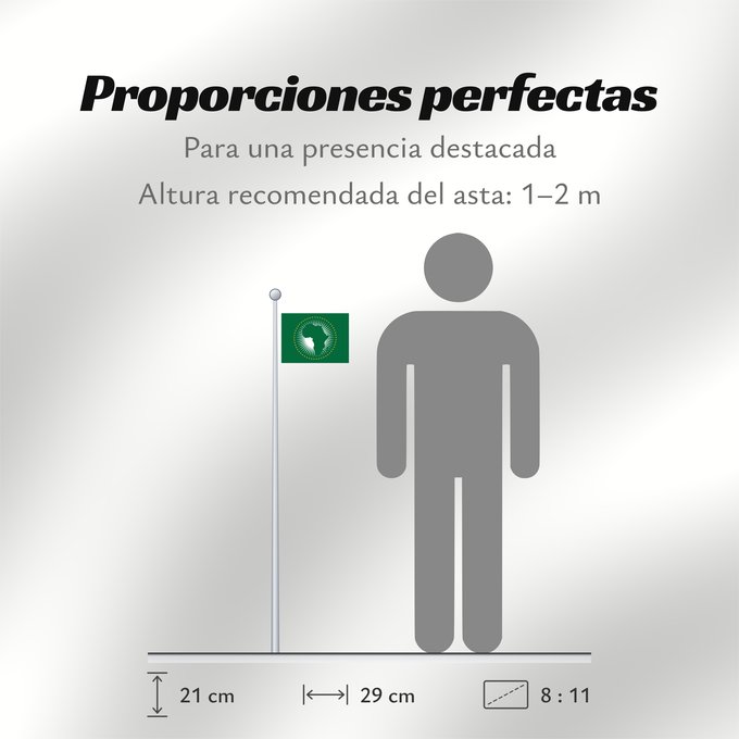 Proporciones de la bandera: African Union
