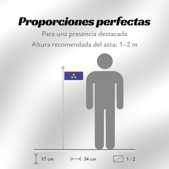 Proporciones de la bandera: Vojvodina	Voïvodine	Voivodina	Wojwodina	Застава Војводине	Vojvodine	A Vajdaság	Voivodinei	Vojvodiny