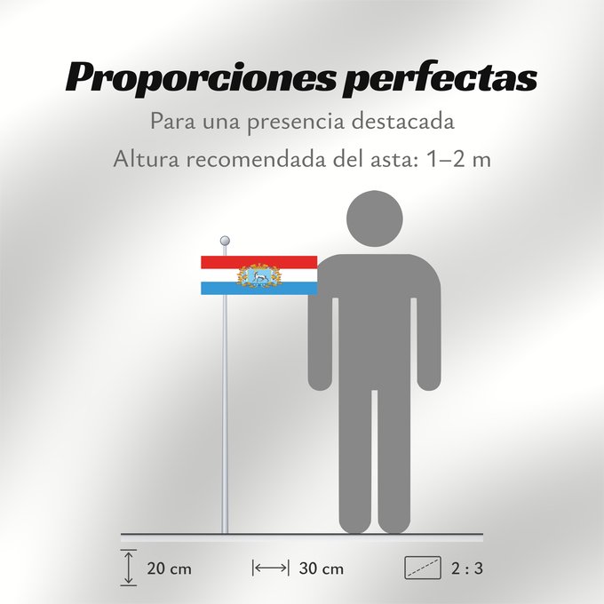Proporciones de la bandera: Samara Oblast	oblast de Samara	Óblast de Samara	Oblast Samara