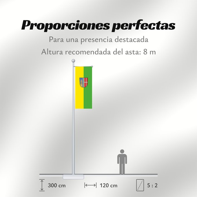 Proporciones de la bandera: Schweitenkirchen (Oberbayerns Städte)