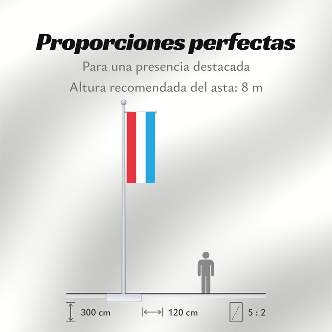 Proporciones de la bandera: Luxembourg	Luxemburgo	Luxemburg	Lussemburghese	Luksemburga	Сцяг Люксембурга	Национално знаме на Люксембург	Banniel Luksembourg	Lucemburská vlajka	Luxembourgs	Σημαία του Λουξεμβούργου	Luksemburgi lipp	پرچم لوکزامبورگ	Luxemburgin	Lucsamburg	ლუქსემბურგის დრო