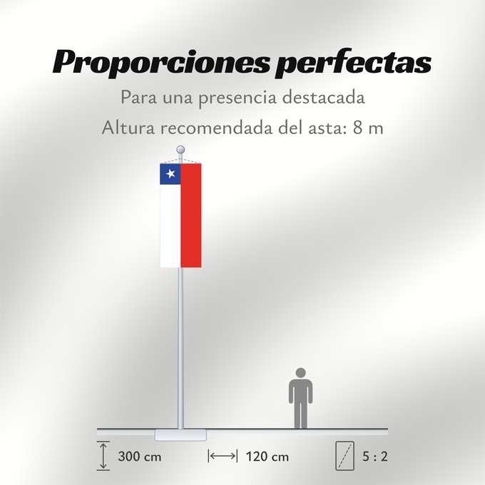 Proporciones de la bandera: Chile It is easy to put a border around this flag image Chili Cile علم تشيلي Национално знаме на Чили ཅི་ལི། དར་ཆ། Chilen דגל צ ילה チリの国旗 칠레의 국기 Флаг Чили Čila Chiles Şili Cumhuriyeti Прапор Чилі 智利國旗