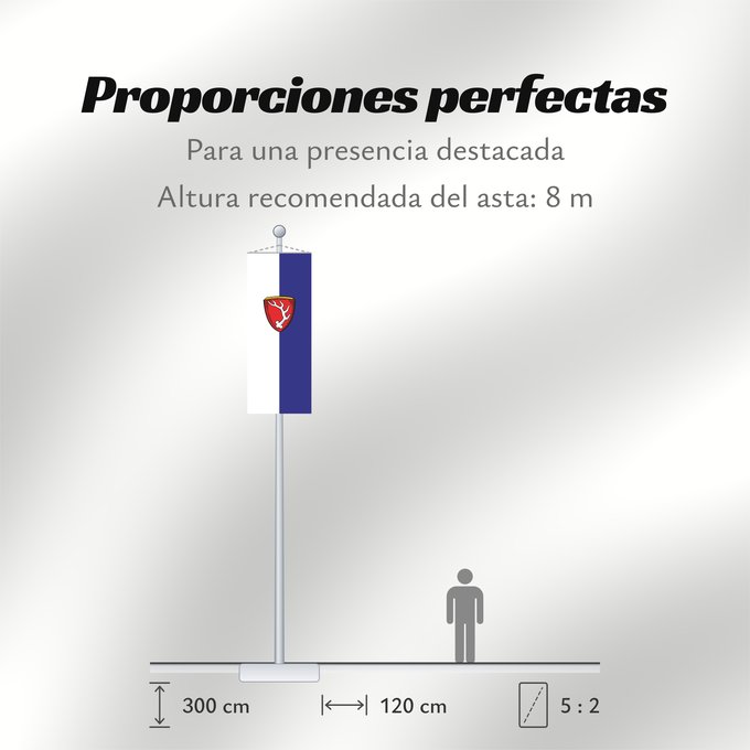 Proporciones de la bandera: Sachsenkam (Tölzer Land)