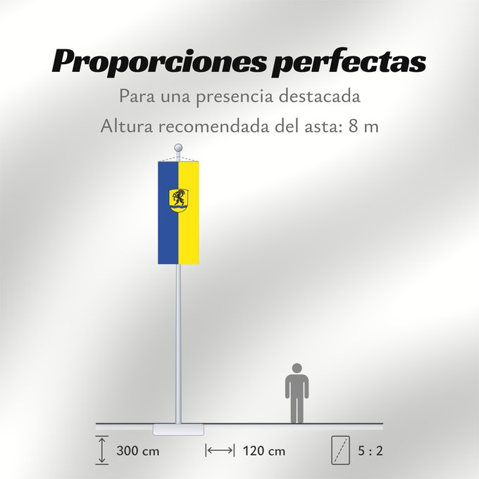 Proporciones de la bandera: Hebertshausen (Münchener Umland)