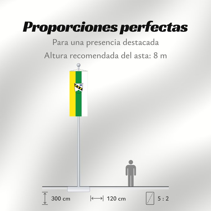 Proporciones de la bandera: Oberpöring (Bayerisches Golf- und Thermenland)