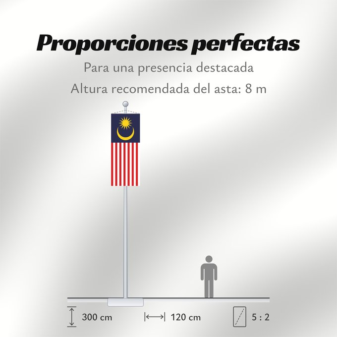 Proporciones de la bandera: Malaysia	Malaysia – Jalur Gemilang  Stripes of Glory	Malaisie	Malasia	علم ماليزيا	Malaysia / بنديرا مليسيا	Malajzio	Malaisia lipp	Watawat ng Malaysia	​Mâ-lòi-sî-â koet-khì	馬来西亜の国旗	ទង់ជាតិម៉ាឡេស៊ី	Malaysi	ທຸງຊາດມາເລເຊຍ	​馬來西亞之國旗	Malaysia – Jalur Gemilang / 