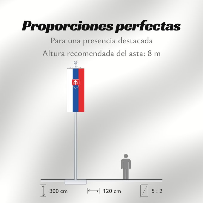 Proporciones de la bandera: Slovakia	Slovakia. Image from here, colors	Slovaquie	Eslovaquia	Slowakei	Slovacchia	Slowakije	Eslováquia	Słowacji	Сцяг Славакіі	Национално знаме на Словакия	Slovačke	Slovenská vlajka	Slovakiets	Σημαία της Σλοβακίας	Slovaki lipp	Slovakian	Slóvaice	Szlováki