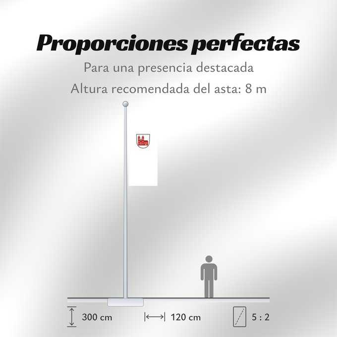Proporciones de la bandera: St. Märgen (Südlicher Schwarzwald)