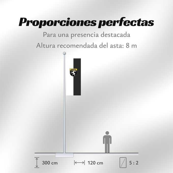 Proporciones de la bandera: Engstingen (Schwäbische Alb)