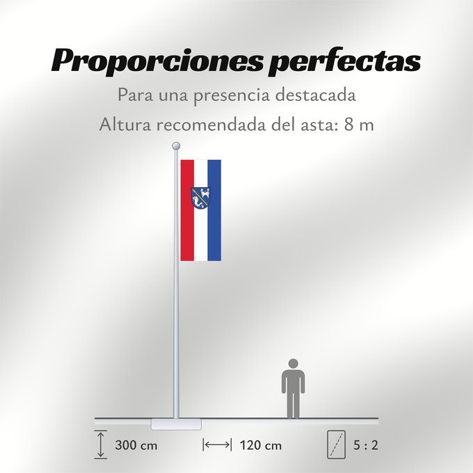 Proporciones de la bandera: Stammham (Naturpark Altmühltal)