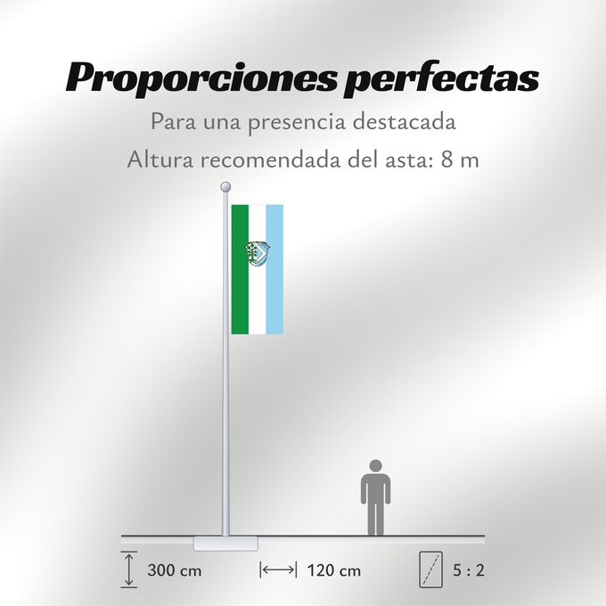 Proporciones de la bandera: Ergolding, M (Bayerisches Golf- und Thermenland)