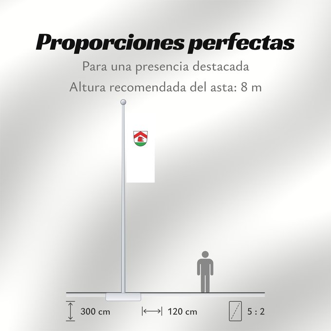 Proporciones de la bandera: Moosthenning (Bayerisches Golf- und Thermenland)