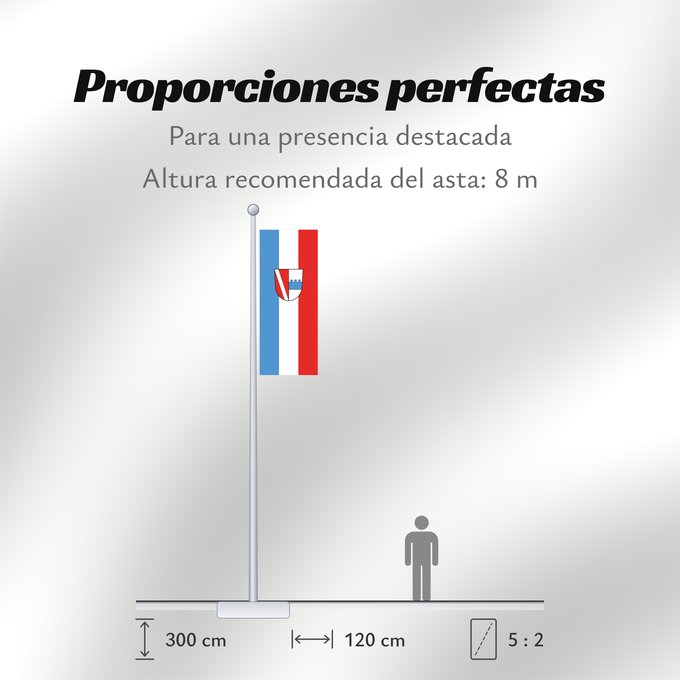 Proporciones de la bandera: Barbing (Bayerisches Golf- und Thermenland)