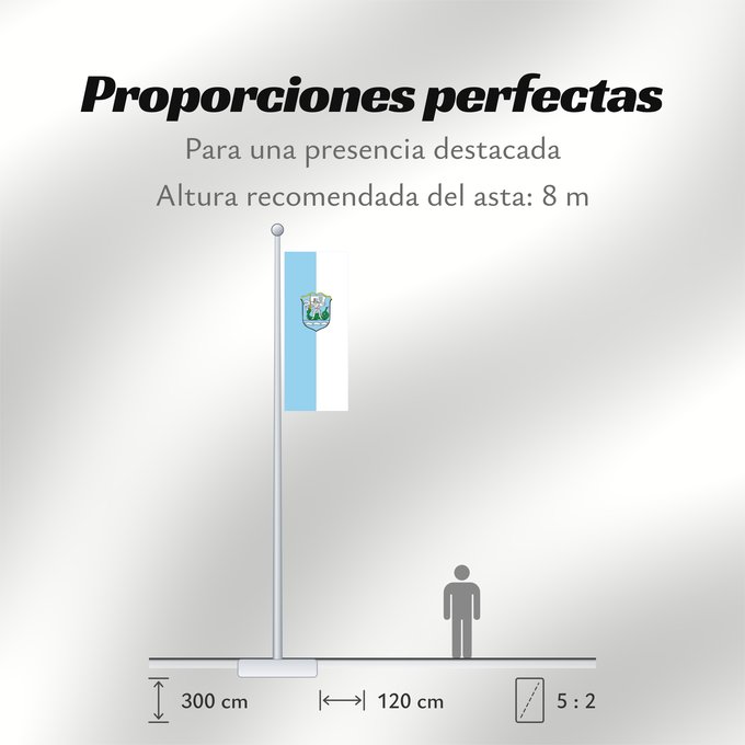 Proporciones de la bandera: Marktbreit, St (Fränkisches Weinland)