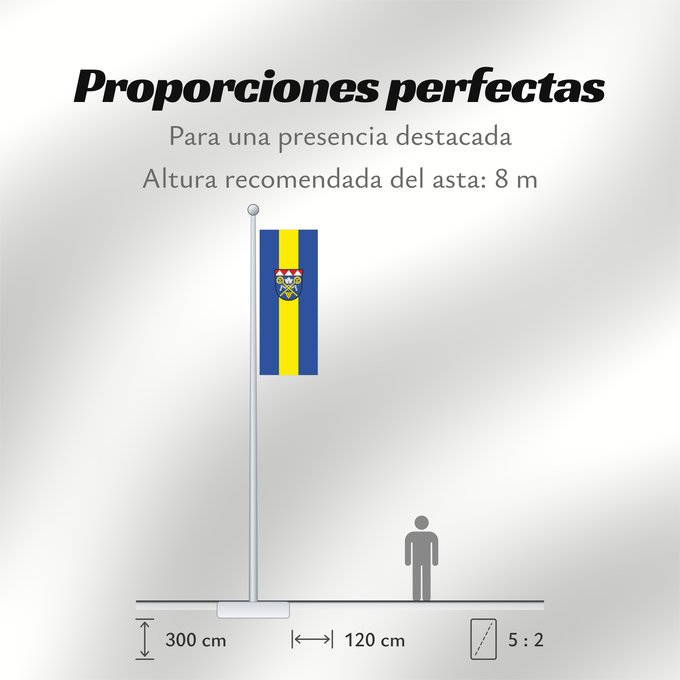Proporciones de la bandera: Güntersleben (Fränkisches Weinland)