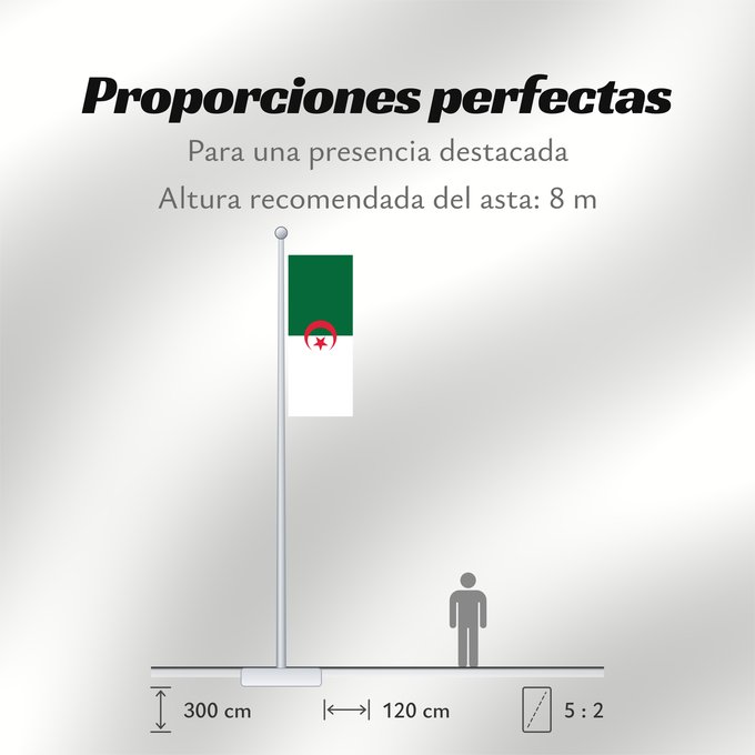 Proporciones de la bandera: Algeria	L Algérie	Argelia	Algerien	Dell Algeria	Algerije	Argélia	Algierii	Vo Algérie	علم الجزائر	Σημαία της Αλγερίας	Alĝerio	Algerian	דגל אלג יריה	Algéria	Aljazair	アルジェリアの国旗	Asenǧaq n Dzayer	알제리의 국기	Drapèu d Argeria	Флаг Алжира	Alžirije	Algeriets	ⴰⵏⴰⵢ ⴰⴷⵣ
