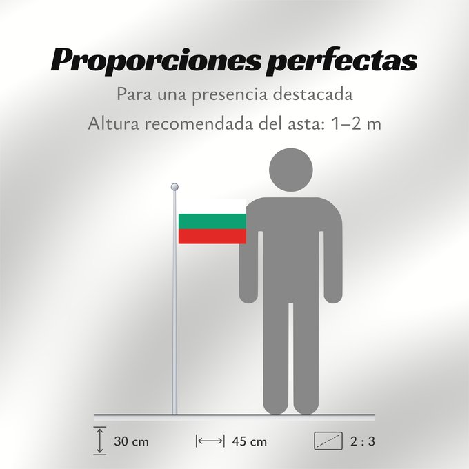 Proporciones de la bandera: Bulgaria	La Bulgarie	Bulgarien	Bulgara	Bulgarije	Bulgária	Bułgarii	Национално знаме на България	Bulharská vlajka	ꙁна́мѧ Блъгарі́ꙗ	Bulgariens	Σημαία της Βουλγαρίας	Bulgaaria lipp	Bulgarian	Bulgáire	דגל בולגריה	Bugarske	ბულგარეთის დროშა	Bulgaresche Fändel	B