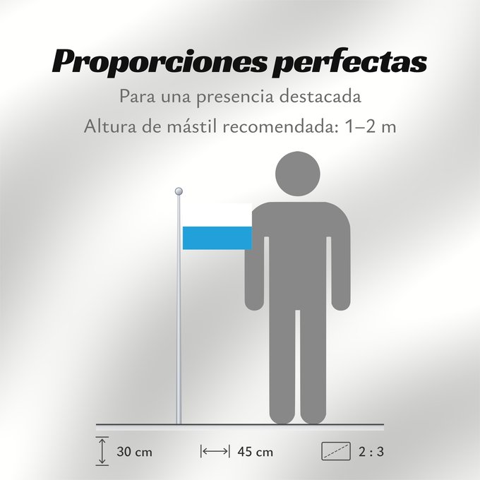 Proporciones de la bandera: Bayern