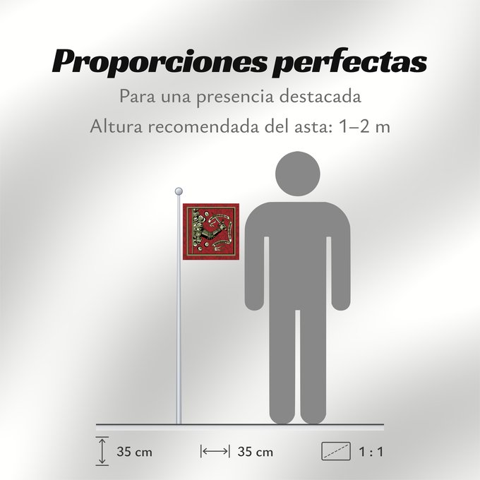 Proporciones de la bandera: Bedford