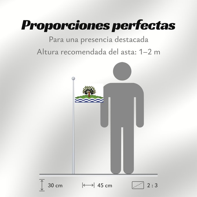 Proporciones de la bandera: Worcestershire