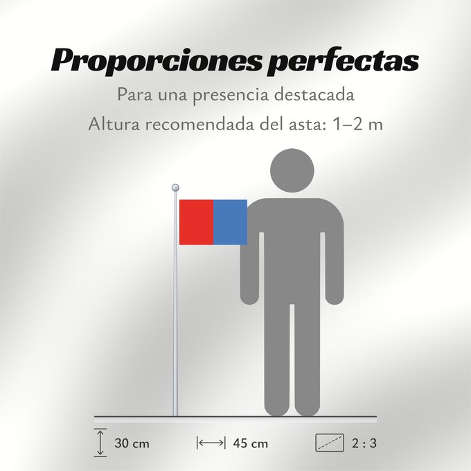 Proporciones de la bandera: Catania Catane