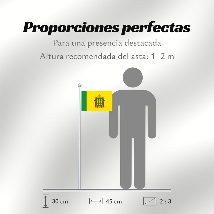 Proporciones de la bandera: Penza Oblast Oblast de Penza Óblast de Penza Oblast Pensa