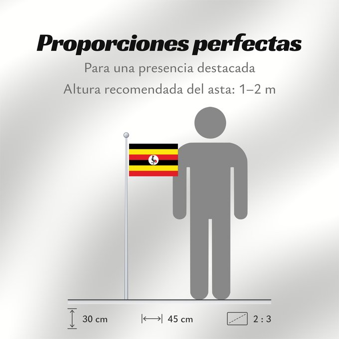 Proporciones de la bandera: Uganda	L Uganda Uganda	Dell Uganda	Ugandy	Ugando	דגל אוגנדה	Ugandos	Ugandei	Ugande	Uganda Uganda