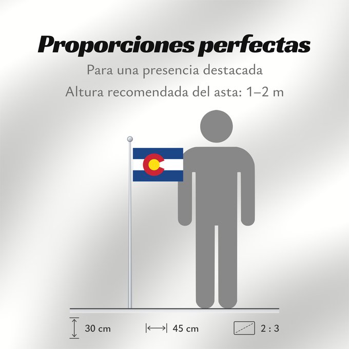 Proporciones de la bandera: Colorado	Colorado designed by Andrew Carlisle Carson	ᎧᎶᏩᏓ ᎦᏓᏘ	Ka hae Kololako	Colorati	Dibé nitsa hahoodzo bidah naatʼaʼí	Флаг Колорадо	Američke savezne države Kolorado