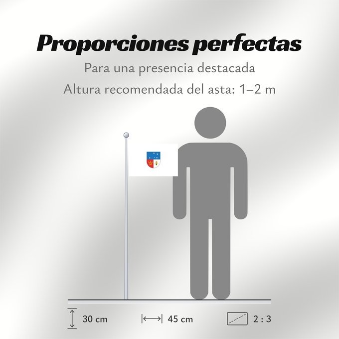 Proporciones de la bandera: Colonia Department	Colonia	 département de Colonia 
