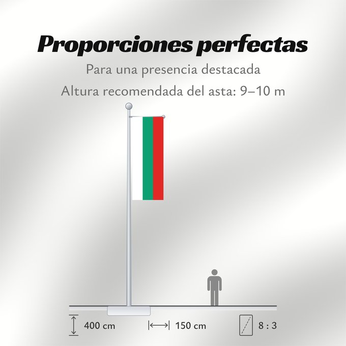 Proporciones de la bandera: Bulgaria	La Bulgarie	Bulgarien	Bulgara	Bulgarije	Bulgária	Bułgarii	Национално знаме на България	Bulharská vlajka	ꙁна́мѧ Блъгарі́ꙗ	Bulgariens	Σημαία της Βουλγαρίας	Bulgaaria lipp	Bulgarian	Bulgáire	דגל בולגריה	Bugarske	ბულგარეთის დროშა	Bulgaresche Fändel	B