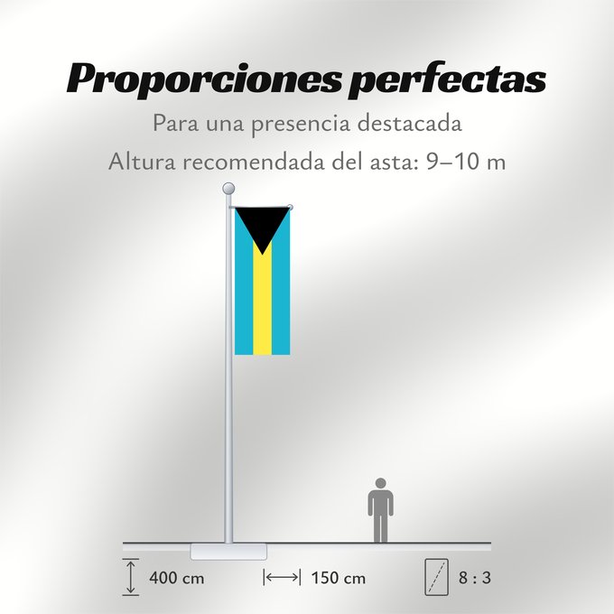 Proporciones de la bandera: Bahamas	Bahama	Bahama s	Das Bahamas	Bahamów	Y Bahamas	La Bahamoj	Bahaman	Bahámaí	Des Bahamas	Ala Bahamayê	Ynysow Bahama	Знаме на Бахамите	Pāmitl Bahamah	Bahamakuna unanchan	Statului Bahamas	Флаг Багам	Bahamov