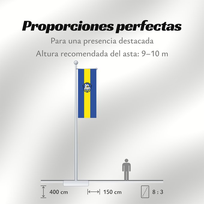 Proporciones de la bandera: Erdweg (Münchener Umland)