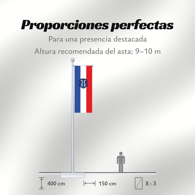 Proporciones de la bandera: Reichertshofen, M (Oberbayerns Städte)